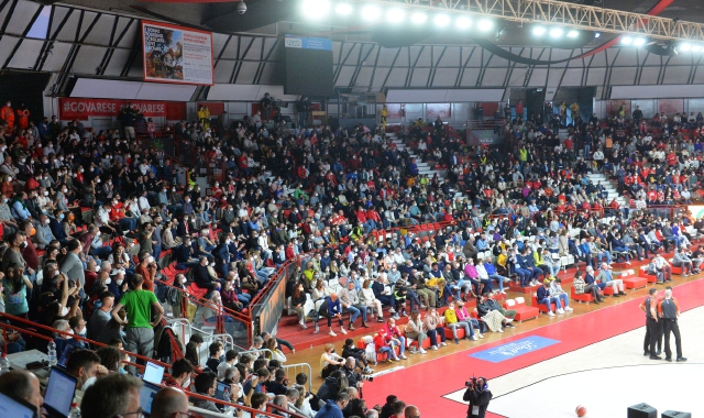 A Masnago tanti “sold out” quest’anno per le partite di Varese