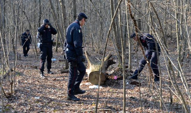 Controlli al Parco Pineta (foto Archivio)