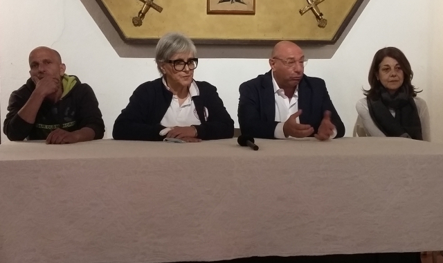 Da sinistra: Ignazio Cadoni, Valeria Vanossi, Luca Bernardo e Silvia Di Chio (foto Redazione)