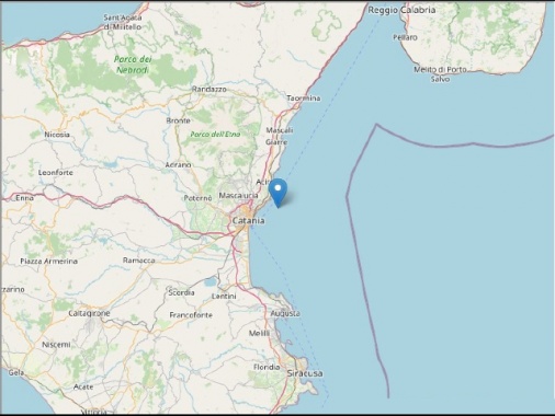 Terremoto Catania: epicentro in mare, a 6 km dalla costa