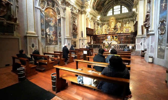 Chiese sempre più vuote nel Varesotto