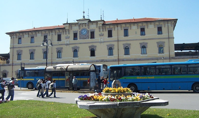 La stazione ferroviaria di Arona