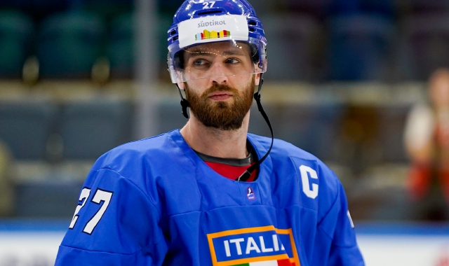 Thomas Larkin è il capitano dell’Italia: 32 anni, varesino, vuole tornare un giorno a vestire il giallonero  (foto  Valentina Gallina/Fisg)