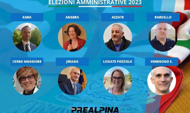 Ecco i sindaci eletti nel Varesotto