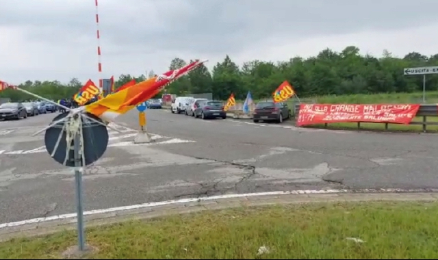 Lo sciopero all’aeroporto di Malpensa