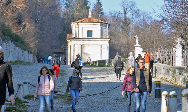 In programma la pulizia della Via Sacra, Varese (foto Archivio)