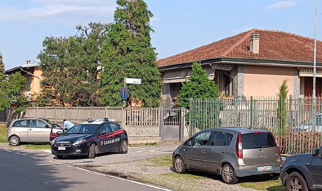 La villetta di via Ponte Castano dove si è verificata l’aggressione  Pubblifoto