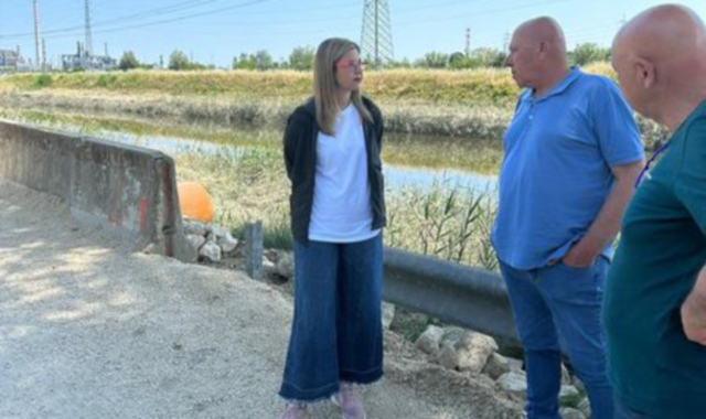 L’onorevole Maria Chiara Gadda nelle zone alluvionate
