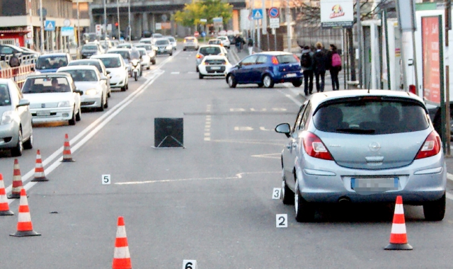 Il tratto di strada dove è avvenuto l’incidente mortale
