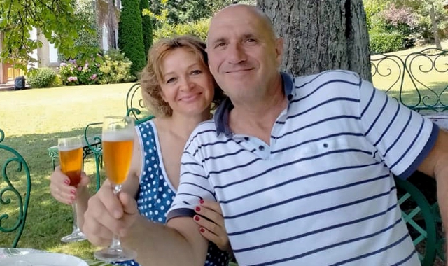 Claudio Carminati e Anna Bozhkova erano sposati da due mesi. Lui era divorziato dalla prima moglie, anche lei russa