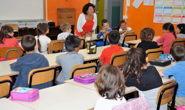 Scuola primaria di Varese (foto Archivio)