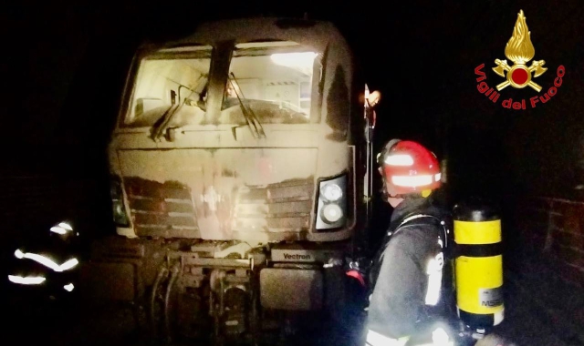 Parte della frana  (foto Redazione)