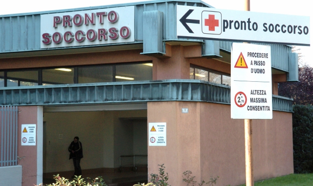 Busto Arsizio, pronto soccorso (foto Archivio)