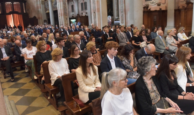 Oggi a Busto Arsizio i funerali di Giuseppe Merlini (foto Genuardi - Blitz)