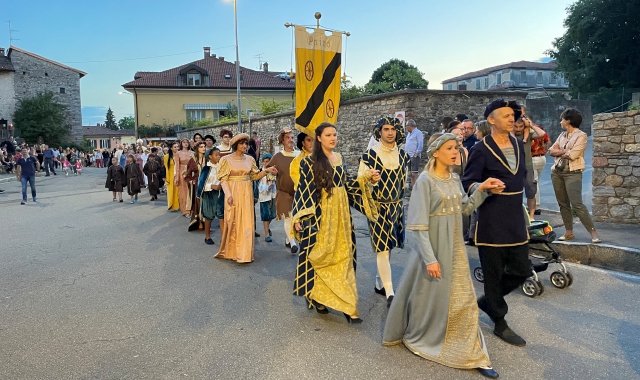 Una foto della scorsa edizione del Palio di Masnago (foto Archivio)