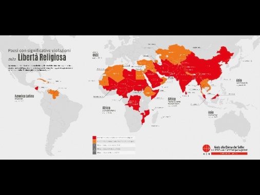 ++ Acs, nel mondo 1 paese su 3 senza la piena libertà di fede ++
