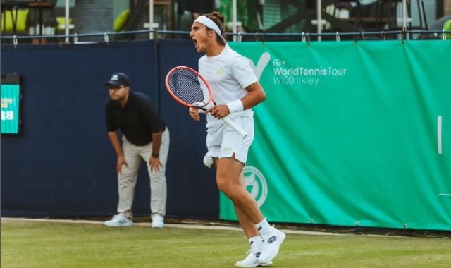 Mattia Bellucci, esordio vincente sull'erba di Wimbledon (foto Redazione)