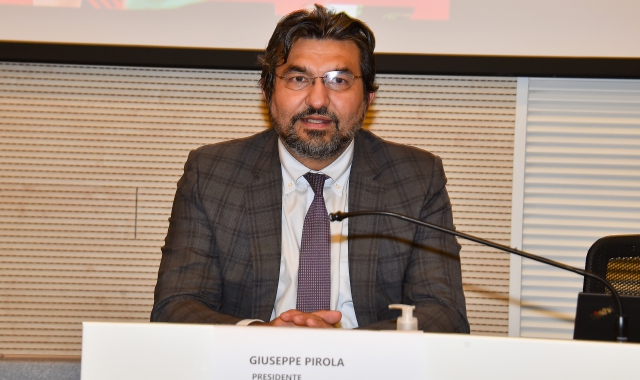 Il presidente Giuseppe Pirola