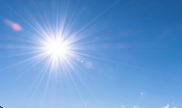 Cielo sereno e soleggiato previsto per questo weekend
