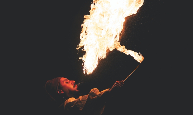 Il mangiafuoco