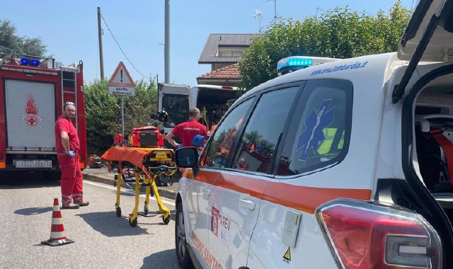 I soccorsi dopo l’incidente
