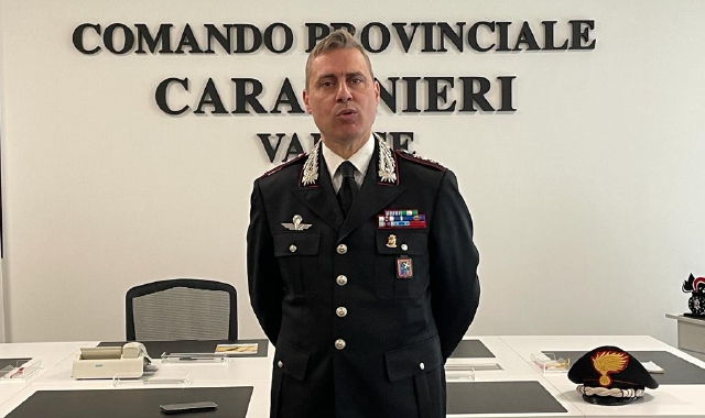 Il colonnello dei carabinieri Marco Gagliardo (foto Blitz)