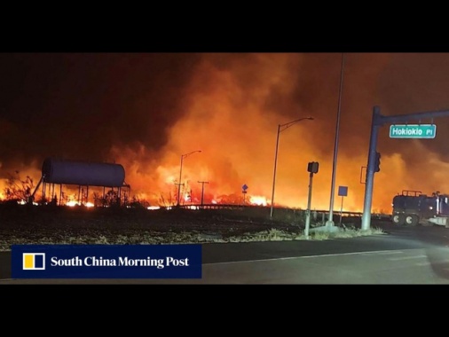 Le Hawaii in fiamme, almeno sei morti a Maui