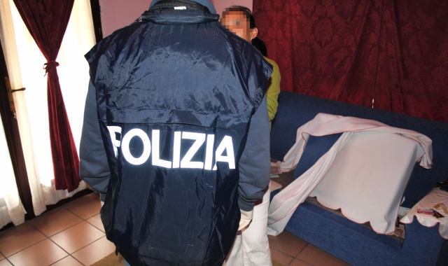 Una precedente indagine della Polizia su un centro massaggi a Varese