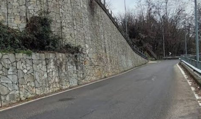 Una salita del Piccolo Stelvio, tra Castiglione e Gornate