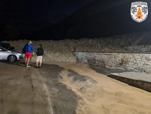 Frana a Valtournenche, 5.000 persone isolate a Cervinia