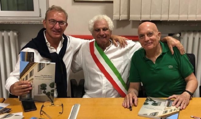 Andrea Pellicini, Ermes Colombaroli e Gabriele Albertini