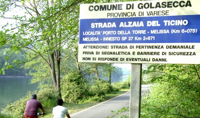 Golasecca, ordigno da disinnescare: chiusa l’Alzaia