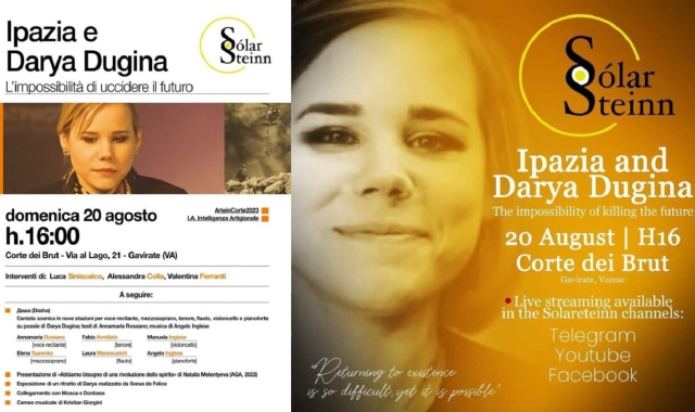 Gavirate, evento per ricordare la morte della figlia di Dugin