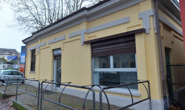L’ex bar della Pesa, in piazzale Trieste