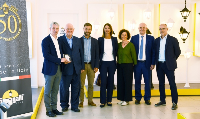Visita all’azienda Fumagalli da parte del sindaco Davide Galimberti, la vicesindaca Ivana Perusin e l’assessore Andrea Civati
