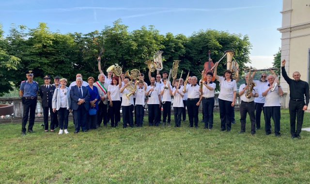 Banda musicale a Sesto Calende