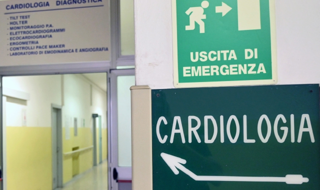 Il reparto di Cardiologia del Sant’Antonio Abate necessita di un rinforzo dell’organico (foto Archivio)