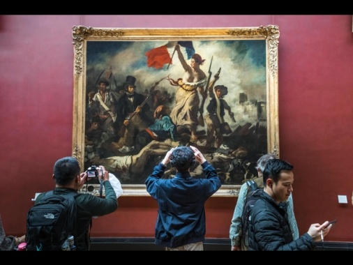 Il Louvre restaura 'Liberté guidant le peuple' di Delacroix