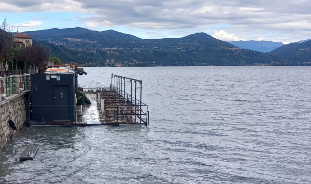 Lago Maggiore, dopo il picco la discesa: sfiorata l’esondazione