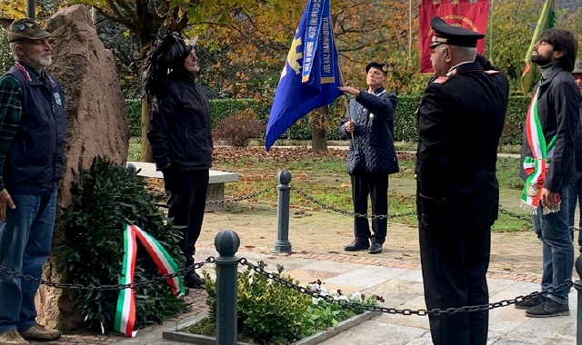 La cerimonia del 2022 a Besano 