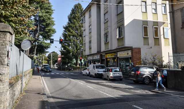 Via Primo Maggio a Vedano (Foto Blitz)