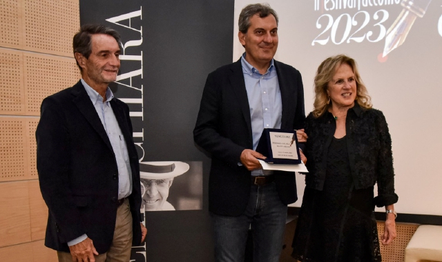 Mario Calabresi premiato al “Chiara”  (foto Blitz)
