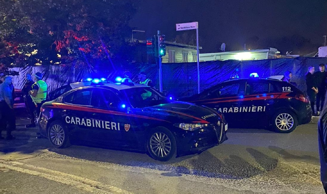 L’intervento dei carabinieri al luna park di Legnano