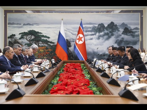 Lavrov incontra Kim Jong-un a Pyongyang