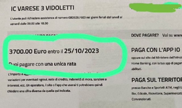 Varese, gita di classe a Genova? «3.700 euro»