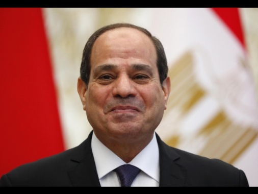 Al-Sisi ai leader, apriamo via a una soluzione a due Stati