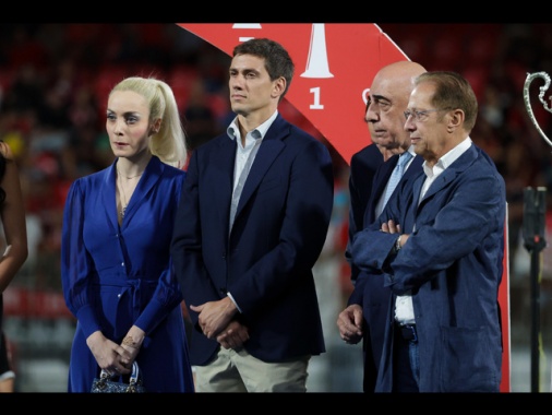Battezzato il figlio di Luigi Berlusconi