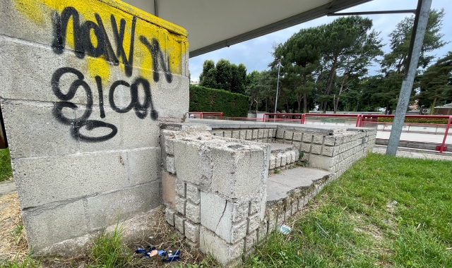 Saronno, parco di via Biffi: tutto tace