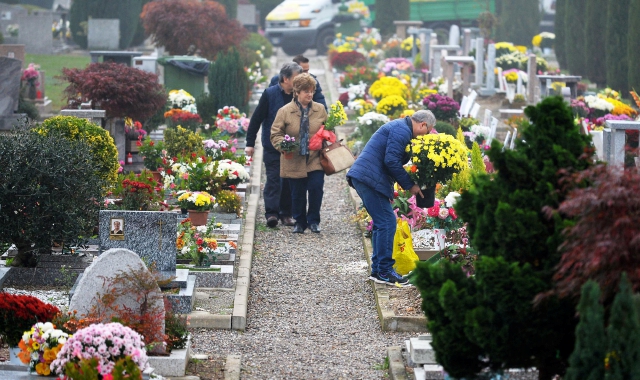 Ladri di fiori dalle tombe