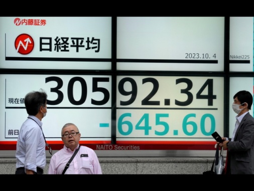 Borsa: a Tokyo apertura in ribasso (-1,09%)
